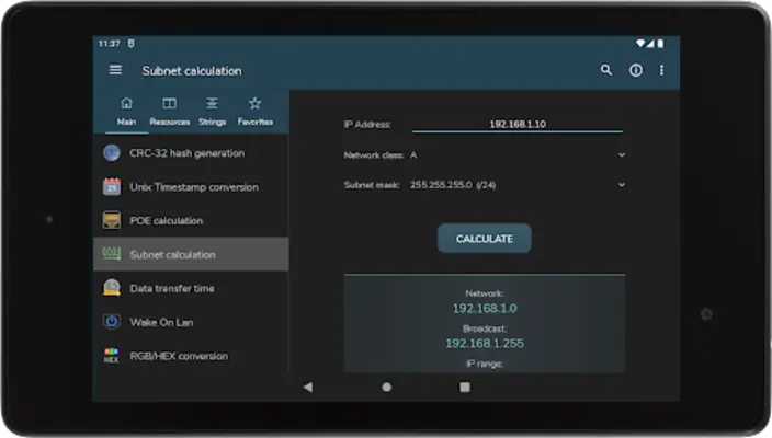 Informatic Calculations android App screenshot 2